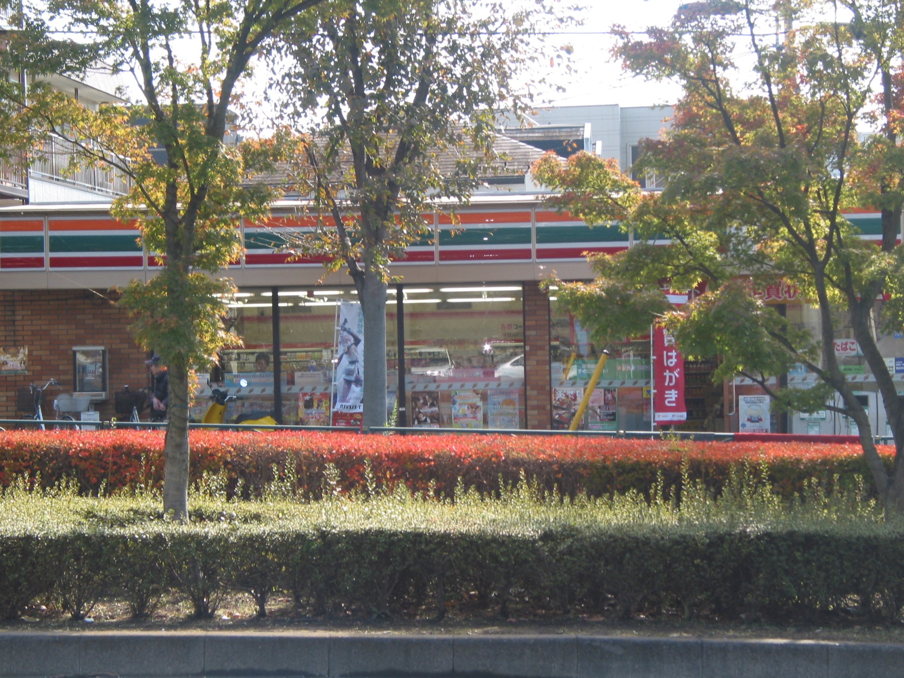 Convenience store. Seven-Eleven Sekiba store up (convenience store) 103m