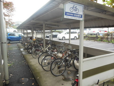 Other common areas. On-site is a bicycle parking lot