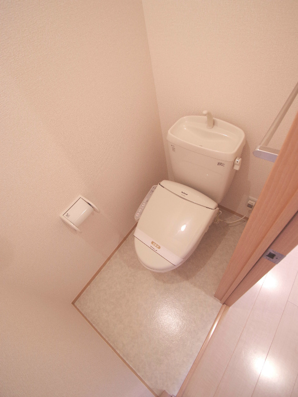 Toilet. It will be in a different building of photo. (image)