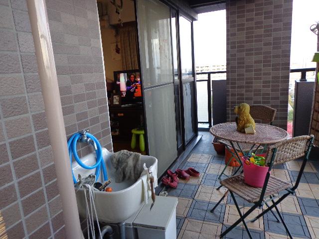Balcony. Balconies.