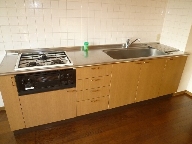 Kitchen. Gas stove system Kitchen