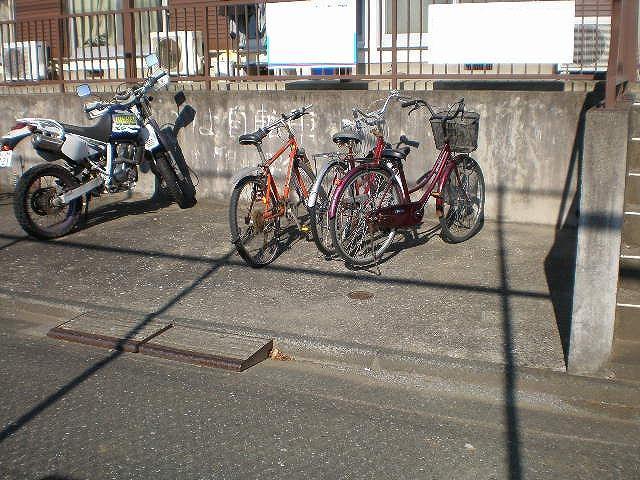 Other common areas. Bicycle parking space