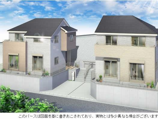 Rendering (appearance). (1 ・ 2 Building) Rendering