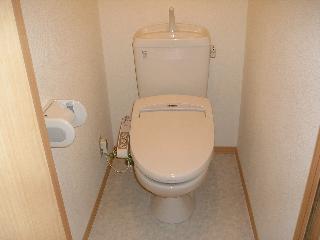 Toilet. Washlet is with function.