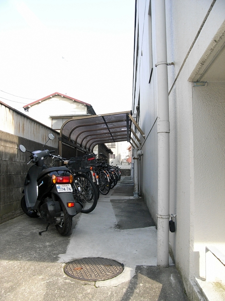 Other common areas. Bicycle-parking space