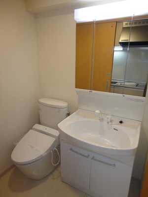 Washroom. Morning ・ A strong ally of the evening, Shampoo dresser!