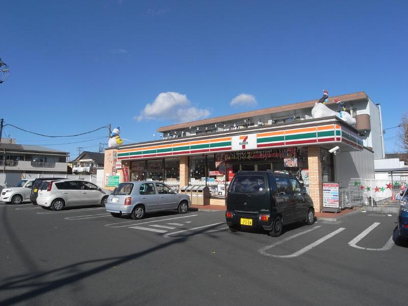 Convenience store. Seven-Eleven Hamura Ozakudai 2-chome up (convenience store) 30m