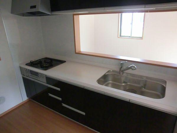 Same specifications photo (kitchen). <Example of construction> Storage cabinet with plenty of luxury kitchen