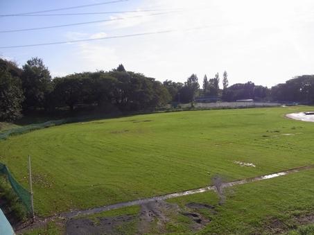  [Before Parkside Town of Hakusan park eyes. Spacious park, which is also a baseball field and soccer field! ! ] To play children and carefree, Shopping facilities will also choose the familiar town in new stage (Hakusan Park)