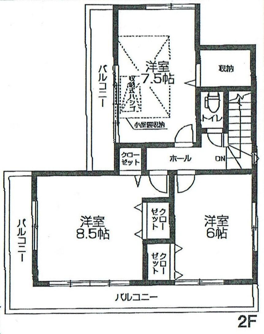 Floor plan. 48,800,000 yen, 4LDK, Land area 131.77 sq m , Building area 99.63 sq m 2 floor