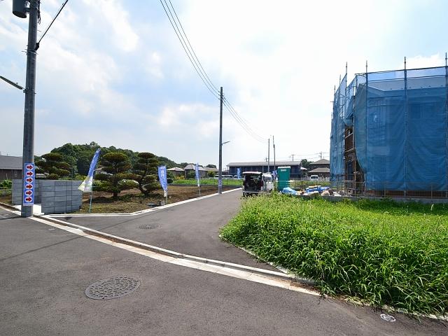 Local photos, including front road. Higashikurume Minamisawa 3-chome, site landscape ・ Contact road