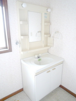 Washroom. Wash basin