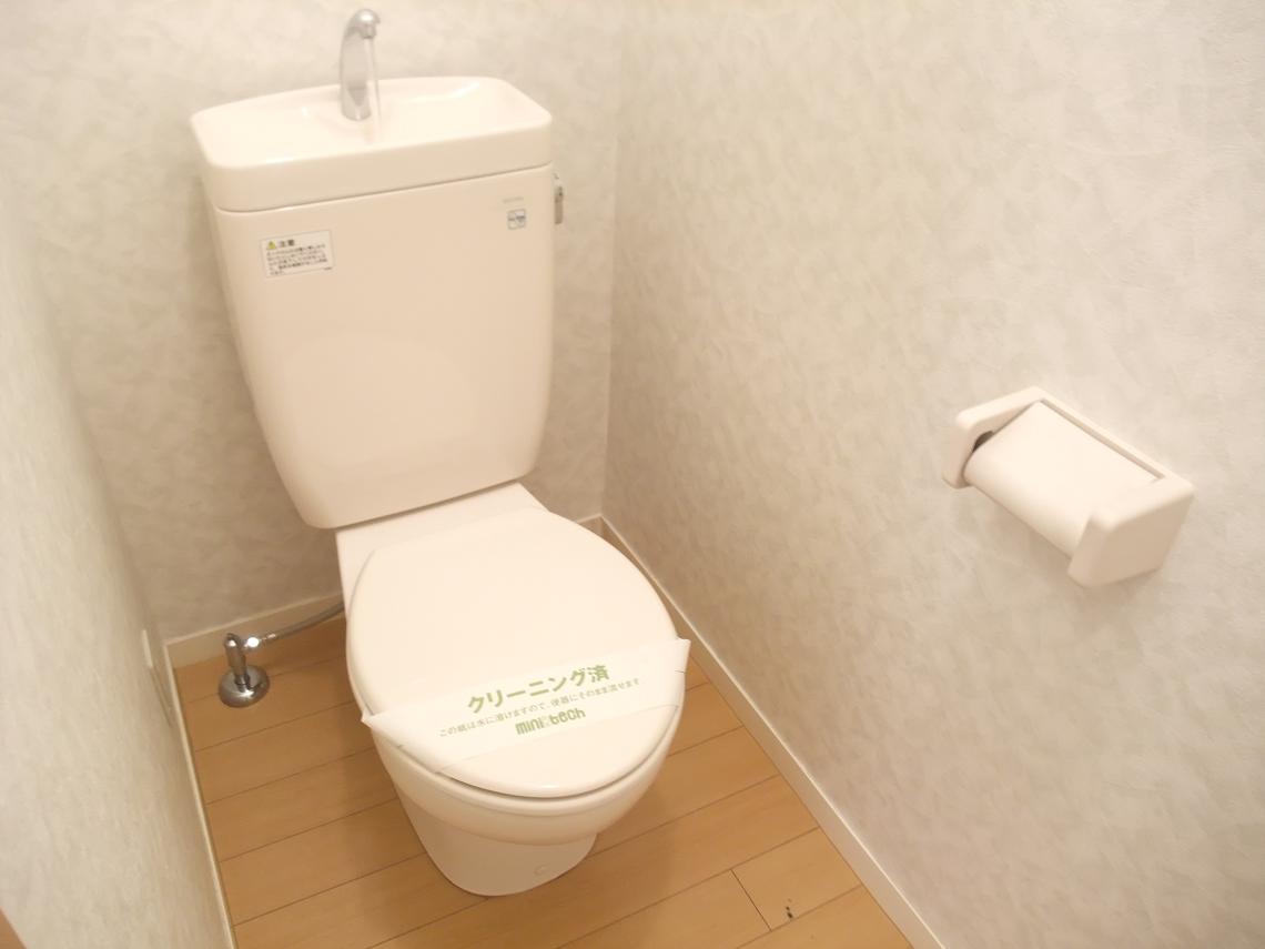Toilet. Space to settle down