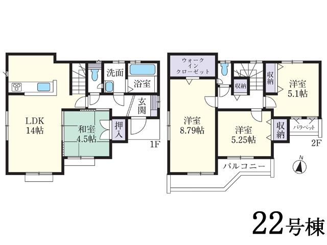 Floor plan. Rendering (1 Building ~ 7 Building)