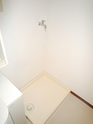 View. Washing machine in the room