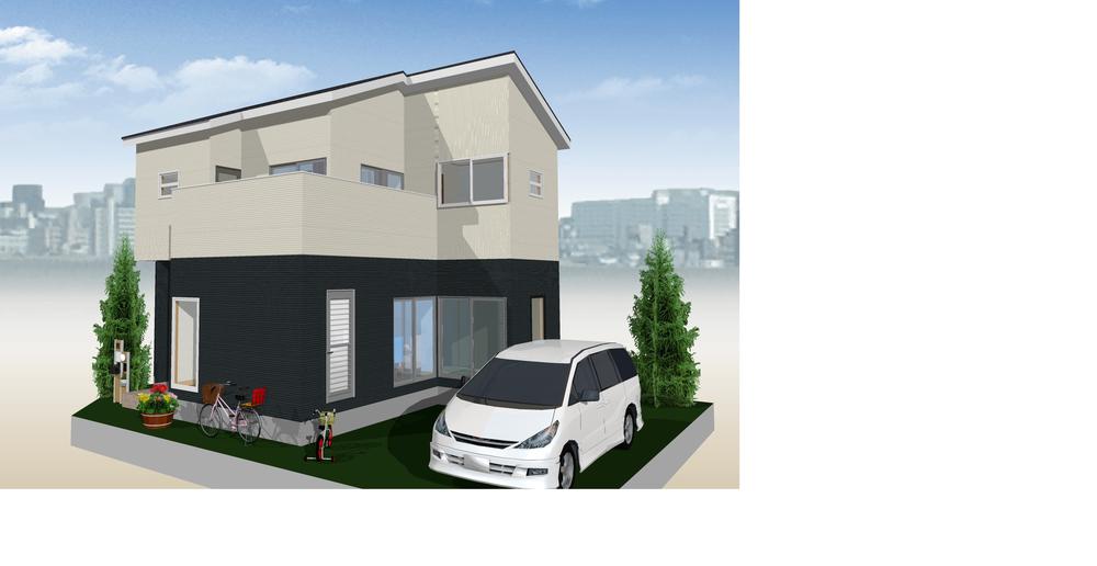 Building plan example (Perth ・ appearance). Building plan example Building price 13,460,000 yen, Building area 82.62 sq m
