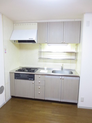 Kitchen. System kitchen ☆ Stove ・ With grill ☆ 