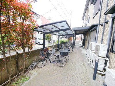 Other common areas. Bicycle-parking space