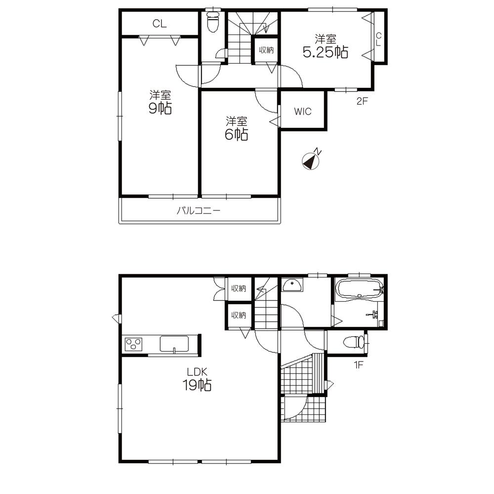 Floor plan. (8 Building), Price 27,800,000 yen, 3LDK, Land area 100.48 sq m , Building area 94.4 sq m