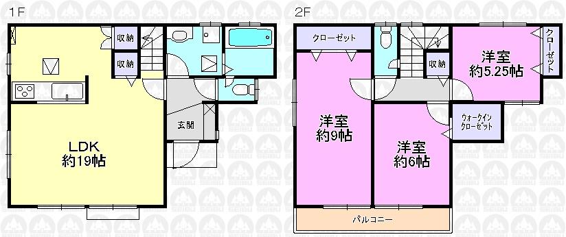 Floor plan. (8 Building), Price 27,800,000 yen, 3LDK, Land area 100.48 sq m , Building area 94.4 sq m