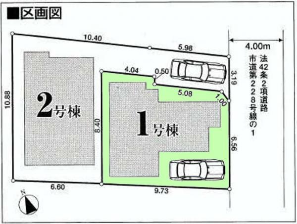 Compartment figure. 28.8 million yen, 3LDK, Land area 75.38 sq m , Building area 75.76 sq m