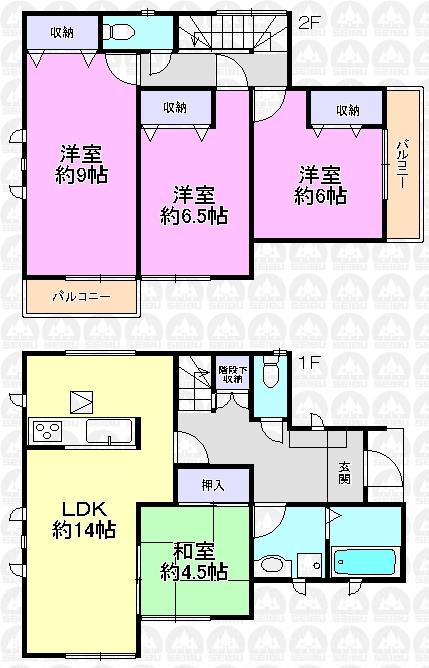 Floor plan. 930m until Kasei elementary school
