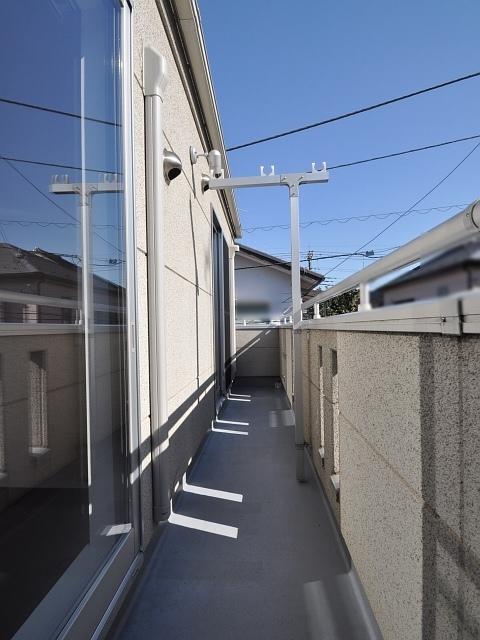 Balcony. Higashimurayama Hagiyama-cho 3-chome veranda