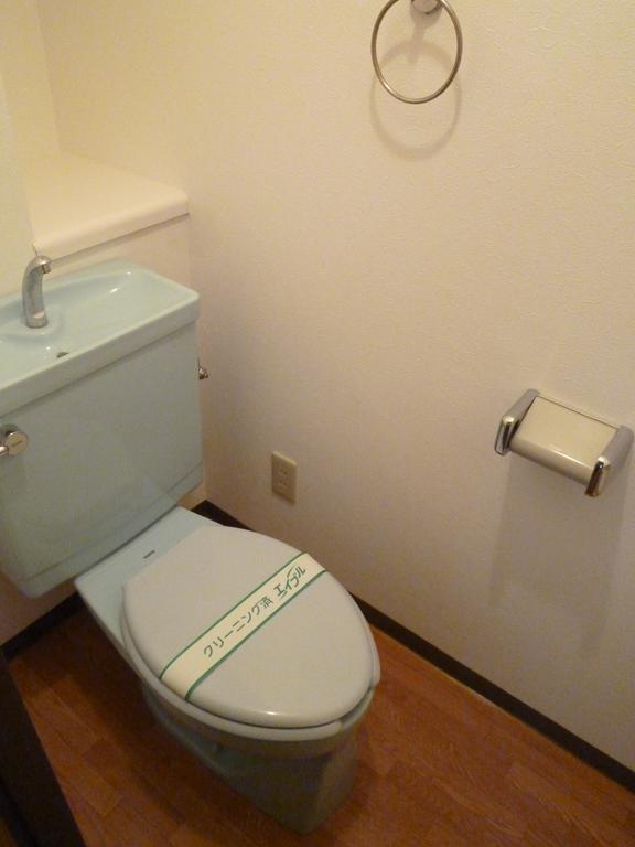 Toilet. There are outlet