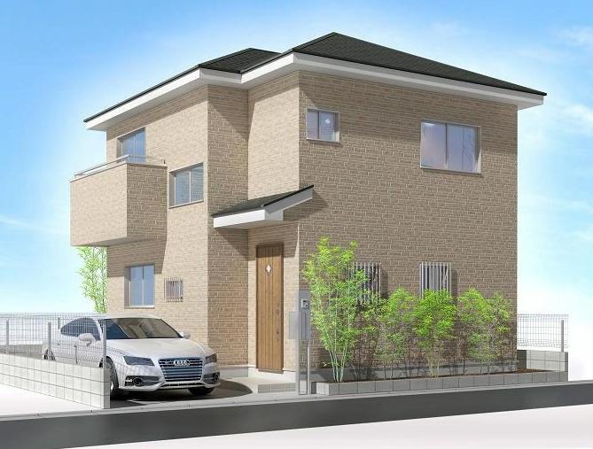 Rendering (appearance). Building completed image view