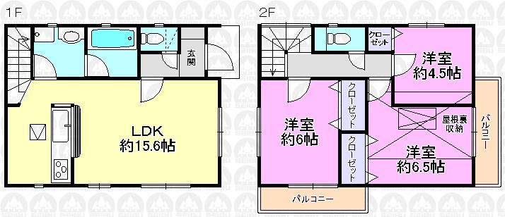 Floor plan. Kodaira Station south exit