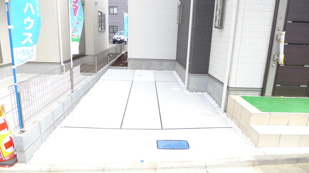 Parking lot. The company construction cases