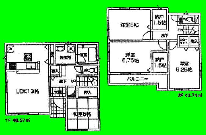Floor plan. (1), Price 35,800,000 yen, 4LDK, Land area 85.1 sq m , Building area 90.31 sq m