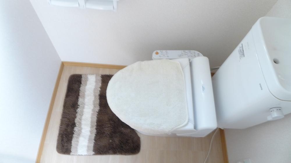 Toilet. Indoor shooting