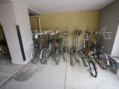 Other common areas. Bicycle-parking space