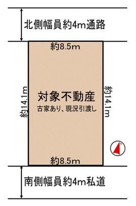 Compartment figure. Current Status: Yes Furuya / Siemens in the south road / A quiet residential area