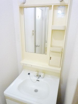 Washroom. Independent wash basin