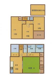 Floor plan. 21 million yen, 4LDK, Land area 99.23 sq m , Building area 97.72 sq m floor plan