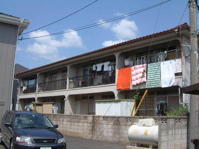 Building appearance. First floor with garden