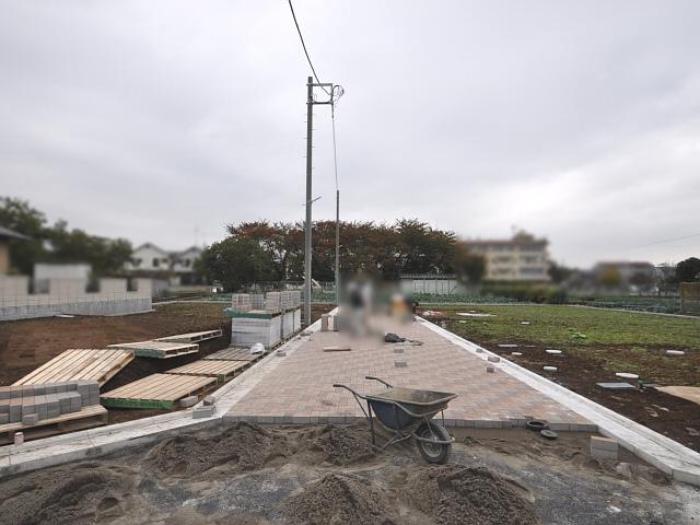 Local land photo. Higashiyamato Kamikitadai 3-chome, site landscape Vacant lot