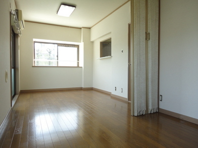 Living and room. Bay window is also available bright
