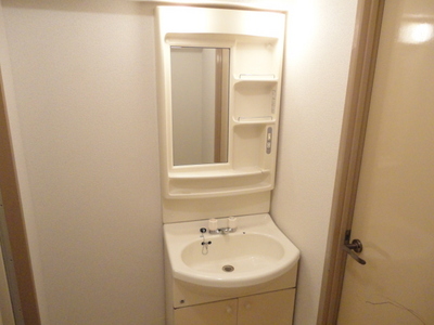 Washroom. Wash basin!