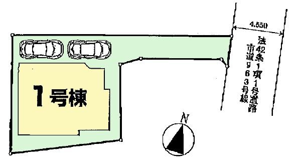 Compartment figure. 36,800,000 yen, 4LDK, Land area 115 sq m , Building area 96.38 sq m