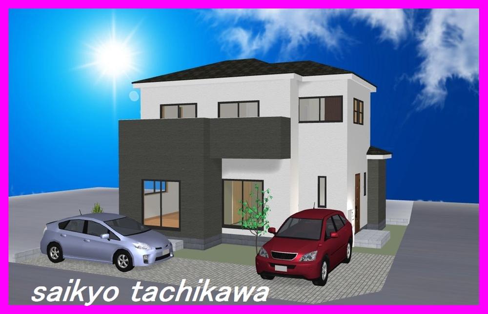 Building plan example (Perth ・ appearance). Building plan example  Building price 13 million yen, Building area 99.35 sq m
