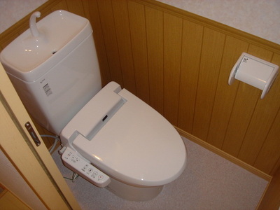 Toilet. With Washlet ☆ Of course, bus toilet by ☆