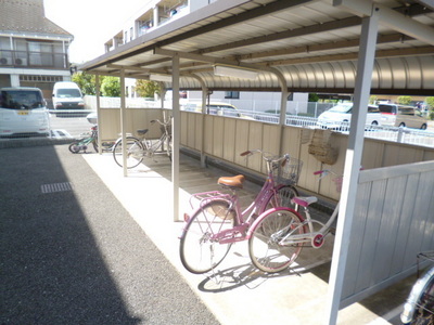 Other common areas. Bicycle-parking space