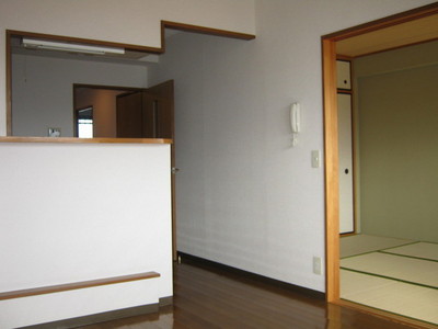 Living and room. Japanese-style room from LDK!