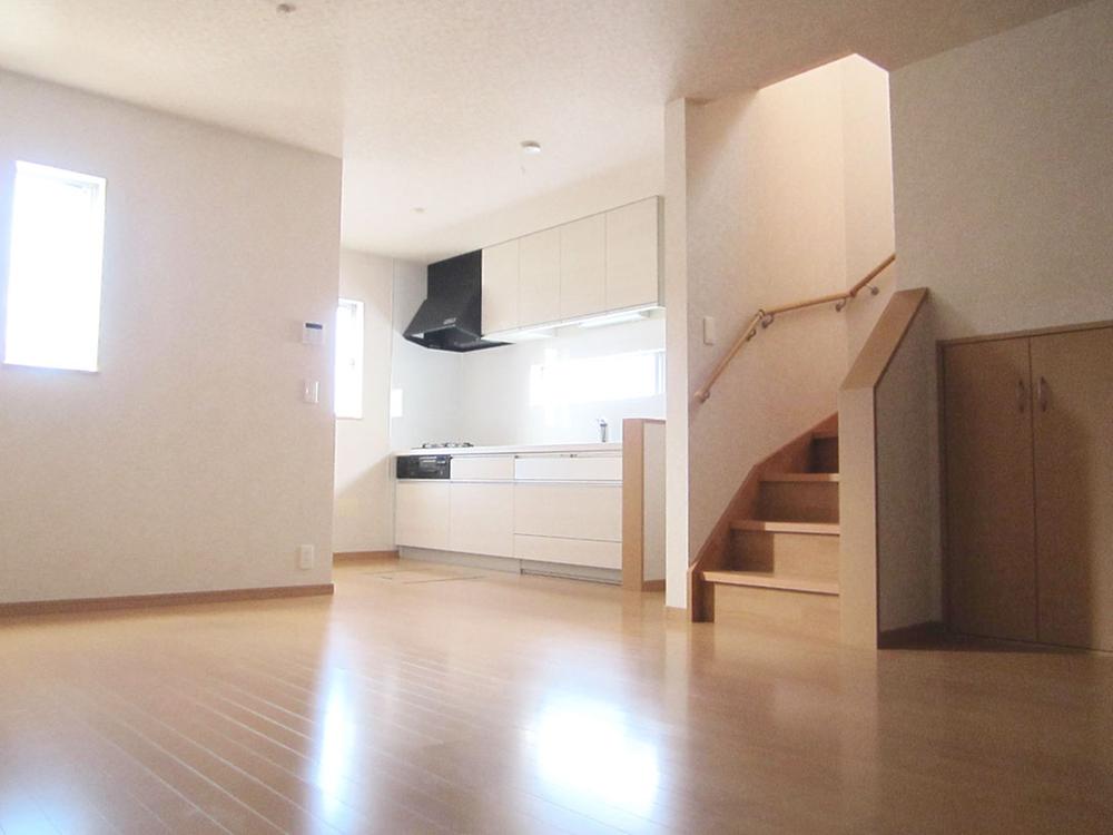 Living. Living-in stairs where your family is always a face-to-face