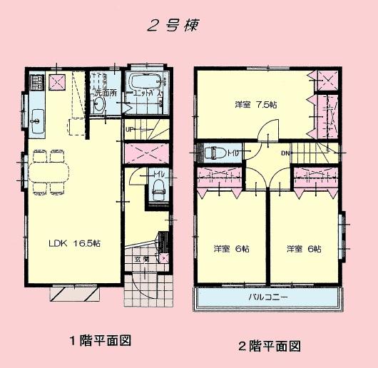 Other building plan example. Building plan example (No. 2 locations) Building Price      12 million yen (tax included), Building area 88.40 sq m
