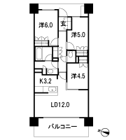 Floor: 3LDK, occupied area: 68.71 sq m, Price: TBD