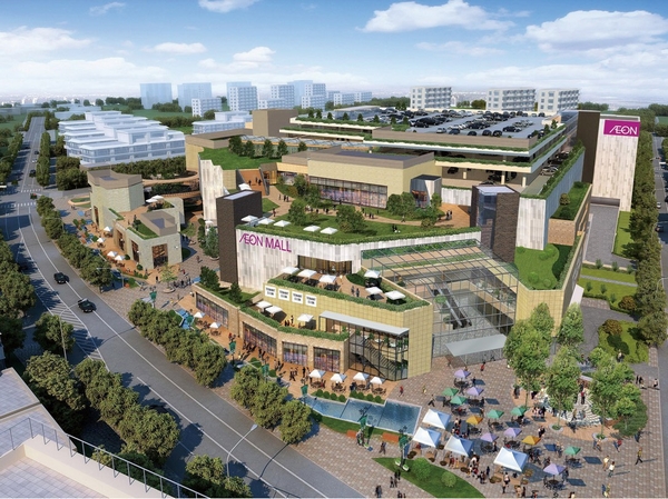 "Aeon Mall Tamadaira Forest" Rendering CG ※ November 2014 Opening (from Aeon Mall news release October 23, 2013 Co., Ltd.  ※ Listings CG is, In Perth Aeon Mall Co., Ltd., was created during the business plan proposal, In fact a slightly different. It should be noted, There is a case where the opening time is delayed.